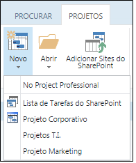 gp4us - Microsoft Project PPM - Trabalhando com Projetos
